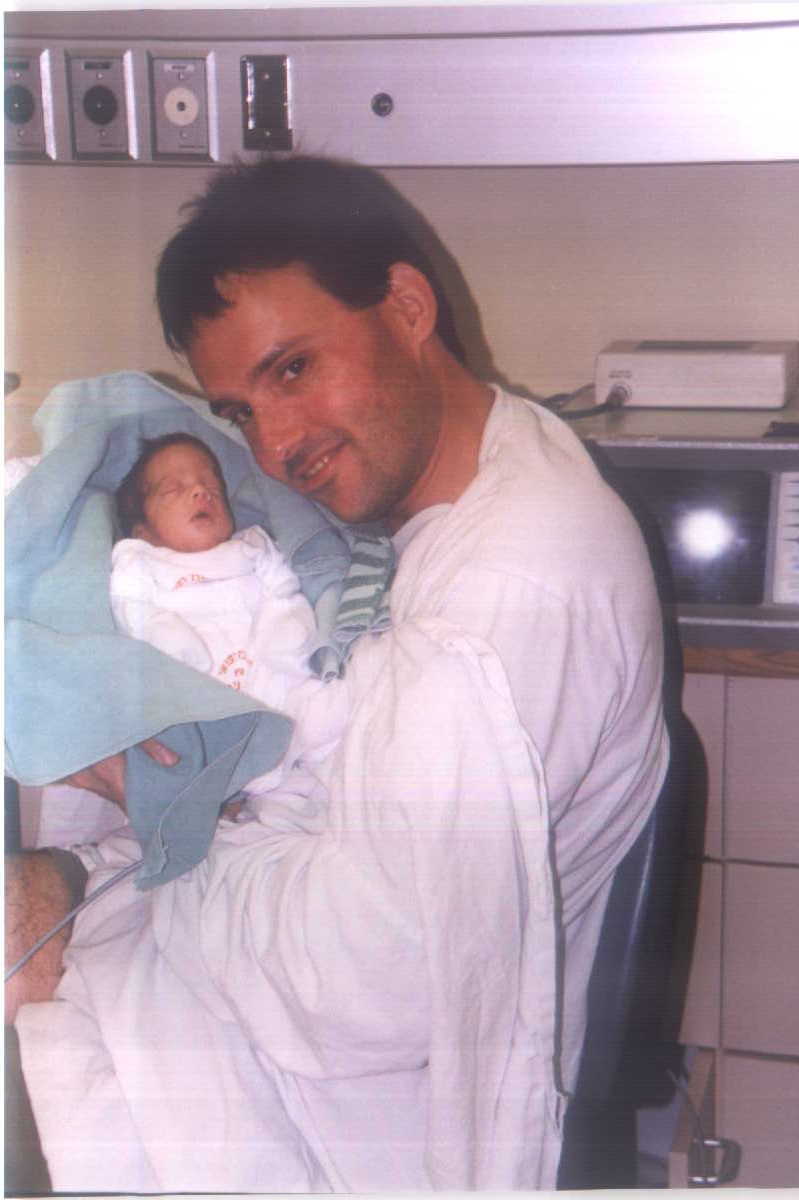 Zach and Daddy