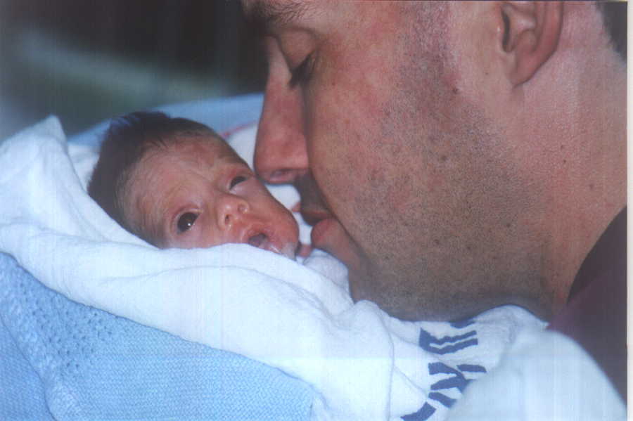 Zach and Daddy