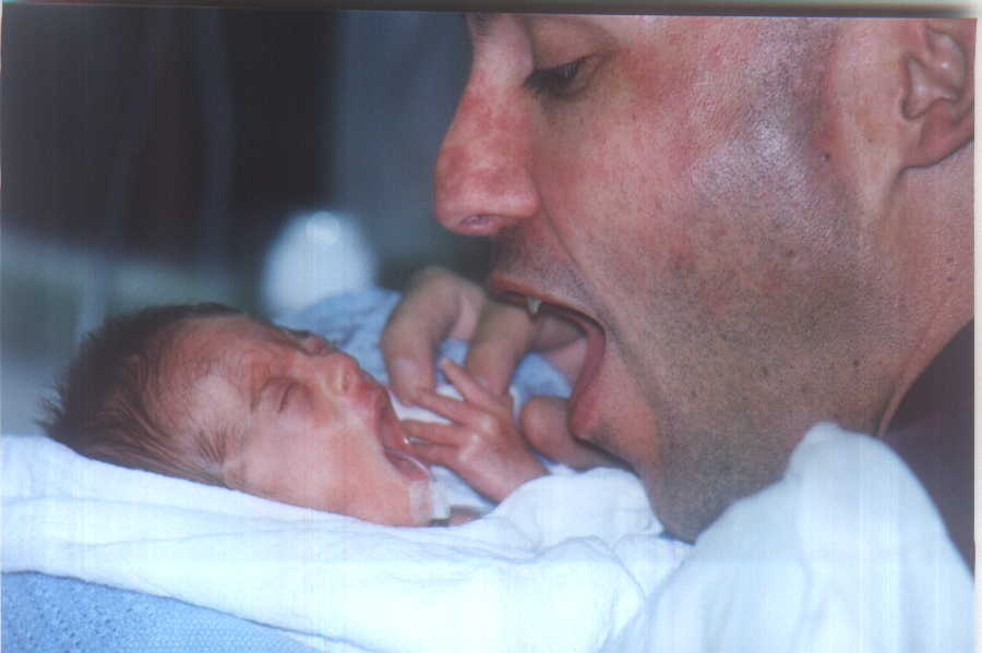 Zach and Daddy