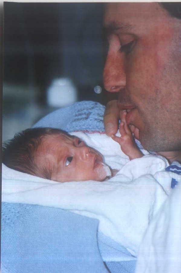 Zach and Daddy