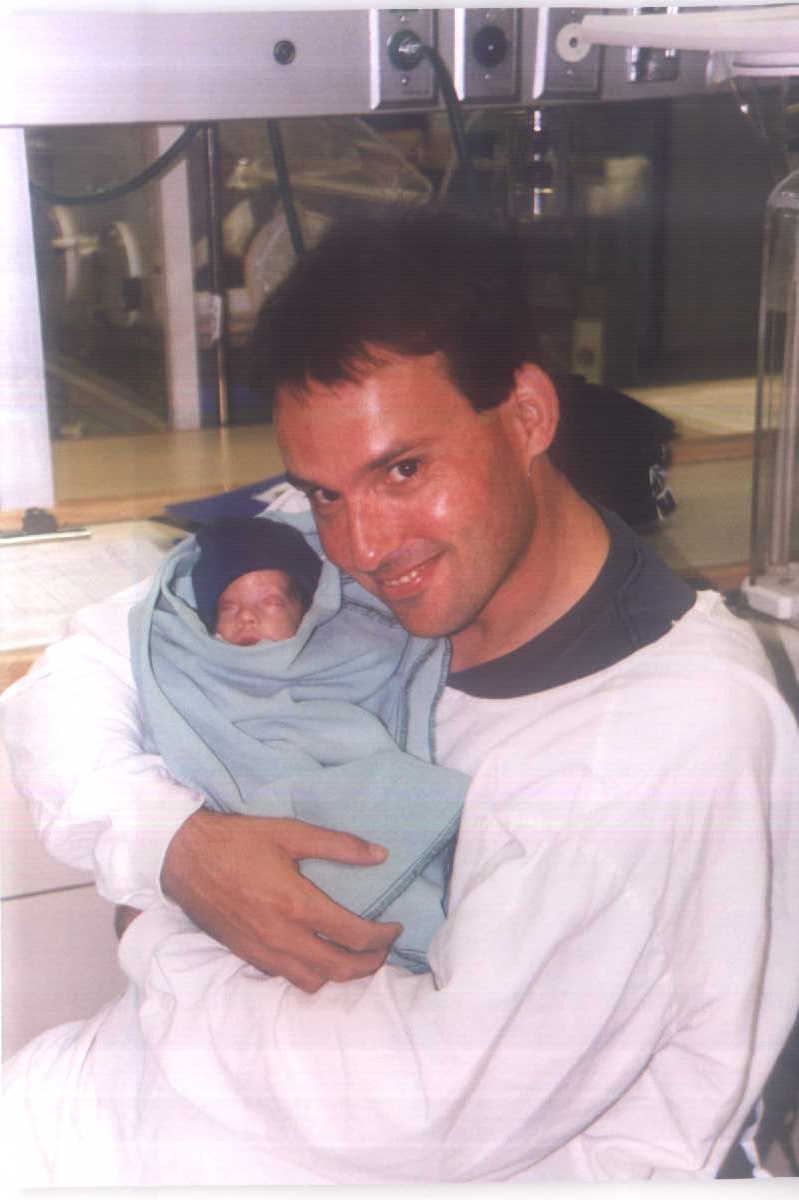 Zach and Daddy