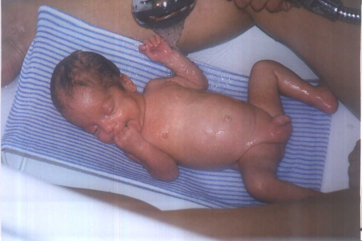 Zach in the bathtub