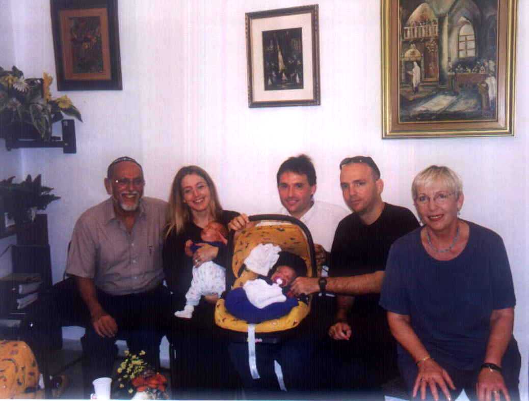 Avraham, Julie, Zach, Brit, Yaki, Shay and Hava