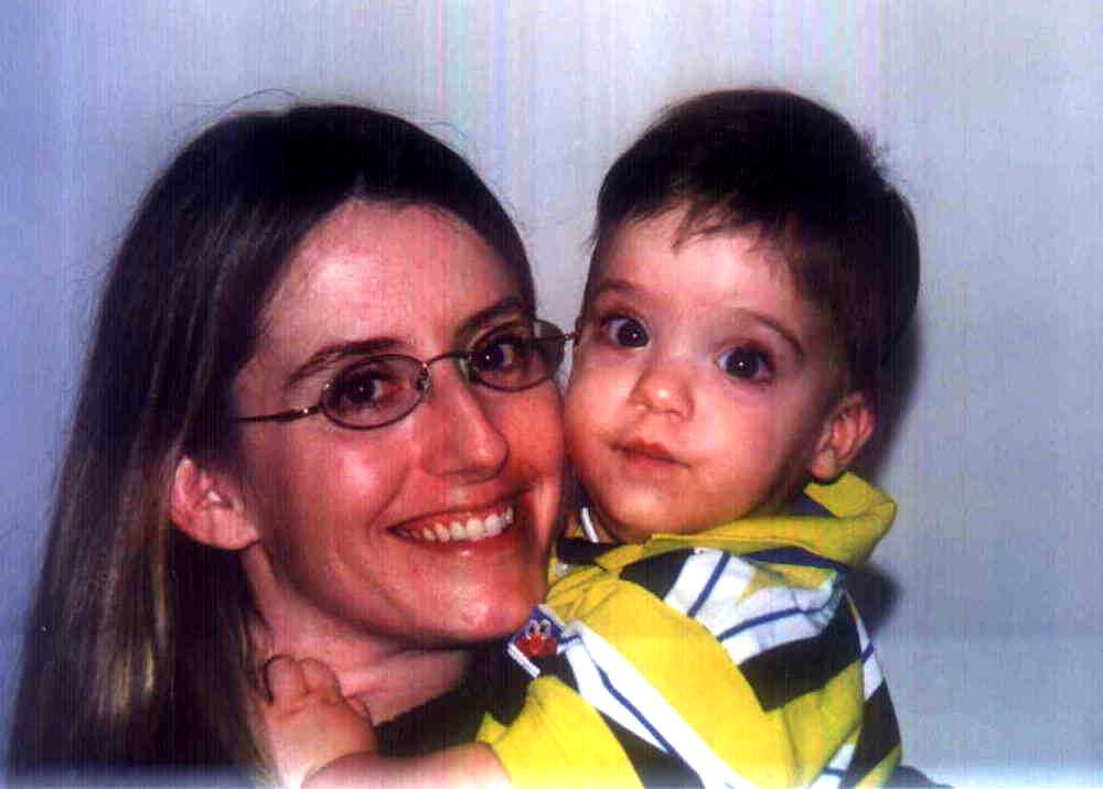 Mommy and her favorite boy