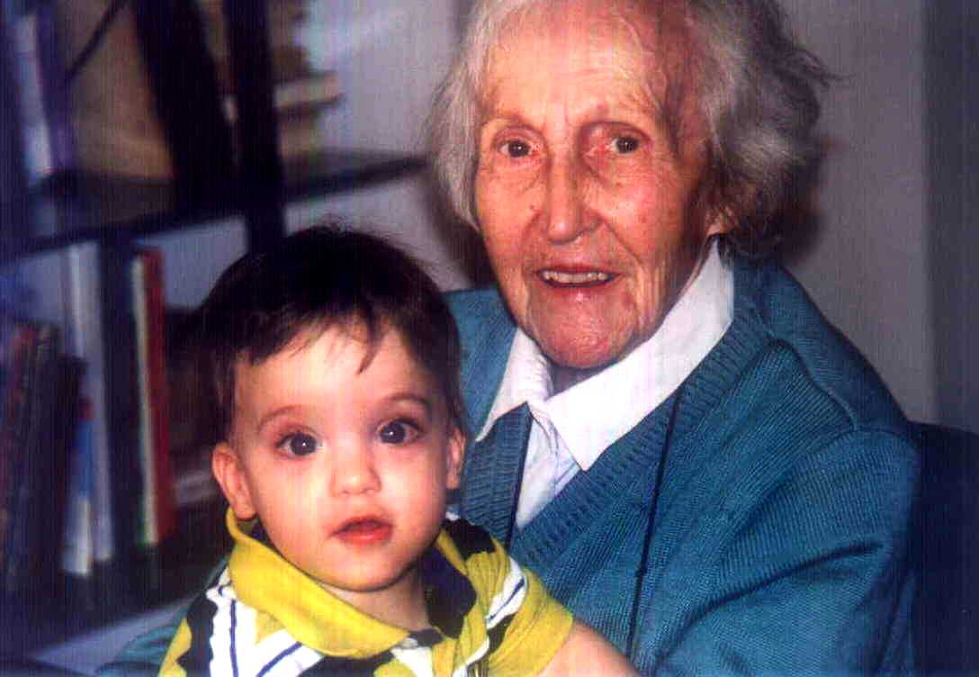 Zach and Sidi during a visit at our home