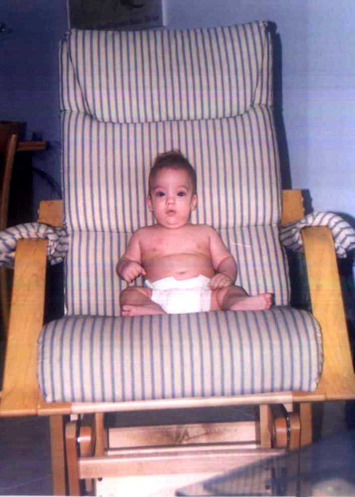 Zach on his throne