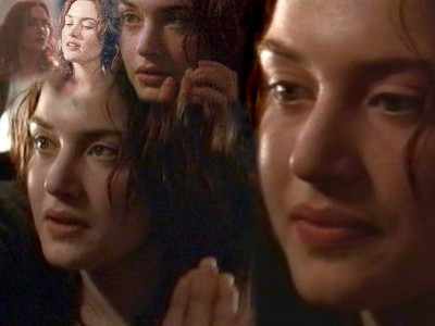 Rose during the scene in the car
