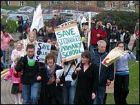 Parents schools march