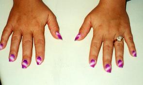 airbrushed nails