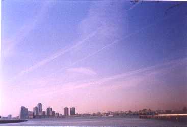 Tracks across the Hudson