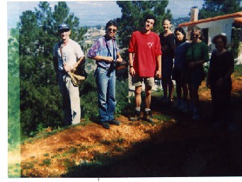 Crappy pic of some volunteers