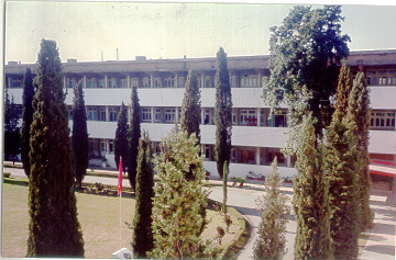 Garden of Army Medical College Rawalpindi