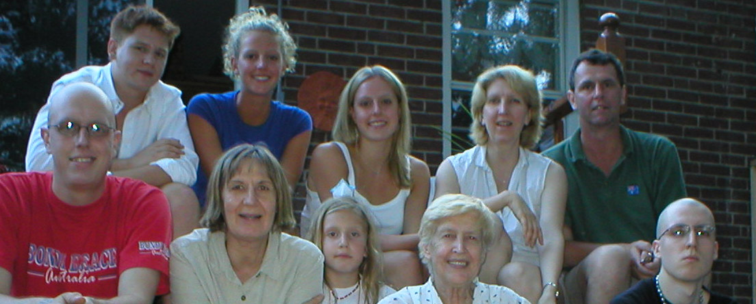image of backyard party