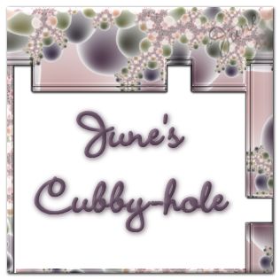 Welcome to June's cubby-hole