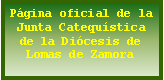 Cuadro de texto: P�gina oficial de la Junta Catequ�stica de la Di�cesis de Lomas de Zamora