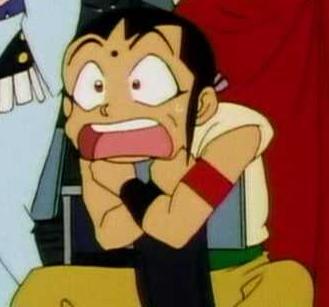 I just love the expressions he gets