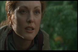 Julianne Moore as Dr. Sarah Harding in The Lost World