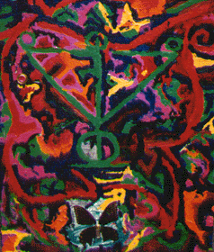 Multi-perspective kinetic abstract art - Became Invisible