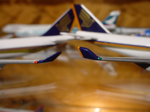 Singapore Airlines Wingtips