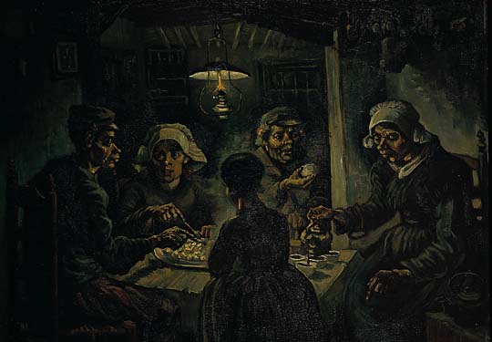 The Potato Eaters, 1885