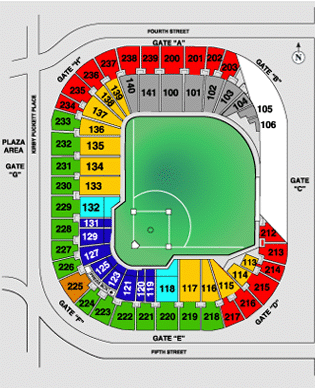 ticket information twins seating chart