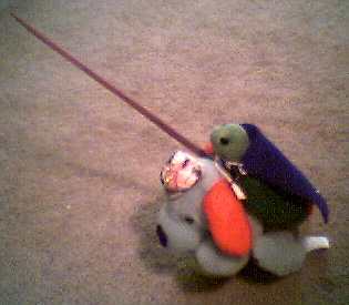James Jacobson, charging into battle