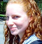 Mindy, smiling at the camera, not mine...Andrea's Intel Digital Camera. This photo is from Andrea. Her site's really good also. 