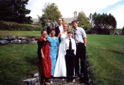 With Beulah, Edna, Chris and Kevin