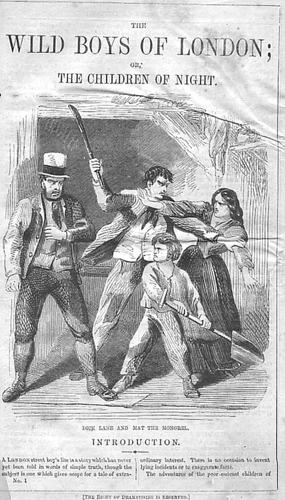Anonymous, " The Wild Boys of London," 1866