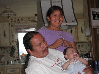 Granpga enjoying last day of visit with baby....*S*....
