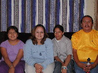 Family Pic..Stoic lookin'....Brainne, Billie, Amber, Corey