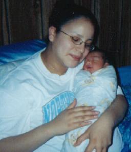 A Natural Momma's Boy....gettin' some lovein'......