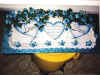 Sheet cake for a wedding