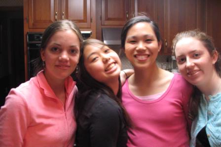 Al, Rachel, Me, Emily at Jimmy's Shindig, Day 2