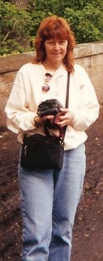 Mylia D. Liddell, Bill's daughter, went with him on the trip to the border of Scotland and Liddesdale.