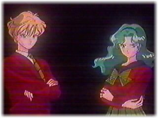Haruka and Michiru, and they're not amused!