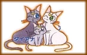 Luna, Artie, and Diana