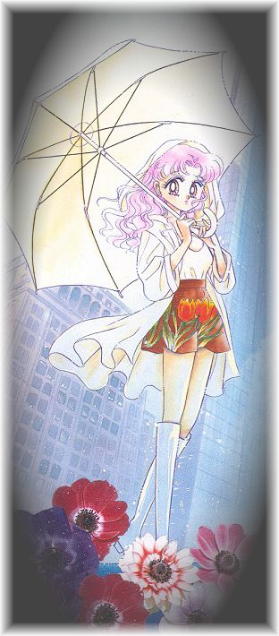 Chibi-Usa with her hair down
