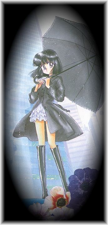 Hotaru with an umbrella