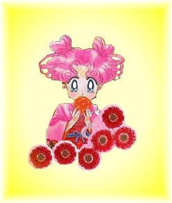 Chibi-Chibi in a kimono