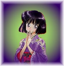 Hotaru in a kimono