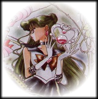 Sailor Pluto and her garnet orb