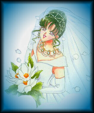 here comes the bride!