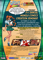5th Manila Comics Seminar - 10.27-28.07