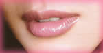 shiny lips