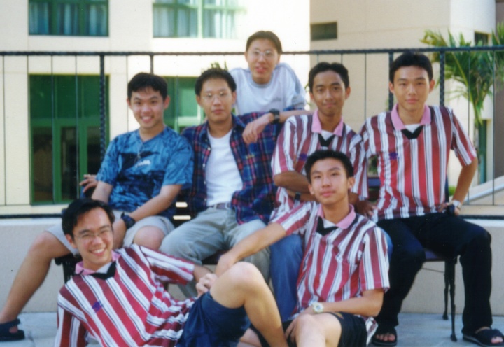 sec.4 BBQ at Mrs Yeow's place