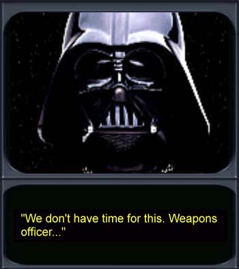 Star Trek Wars Title and Disclaimer