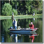 Waubee Lake sports great Bass, Northern, and Panfish fishing