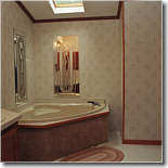 Oversized master bath tub