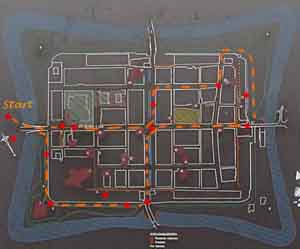 Walking map